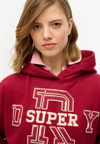Superdry Sweatshirt 'Essentials' in Rood