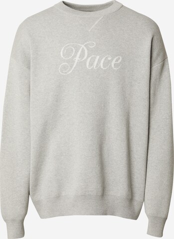 Pullover 'Younes' di Pacemaker in grigio: frontale