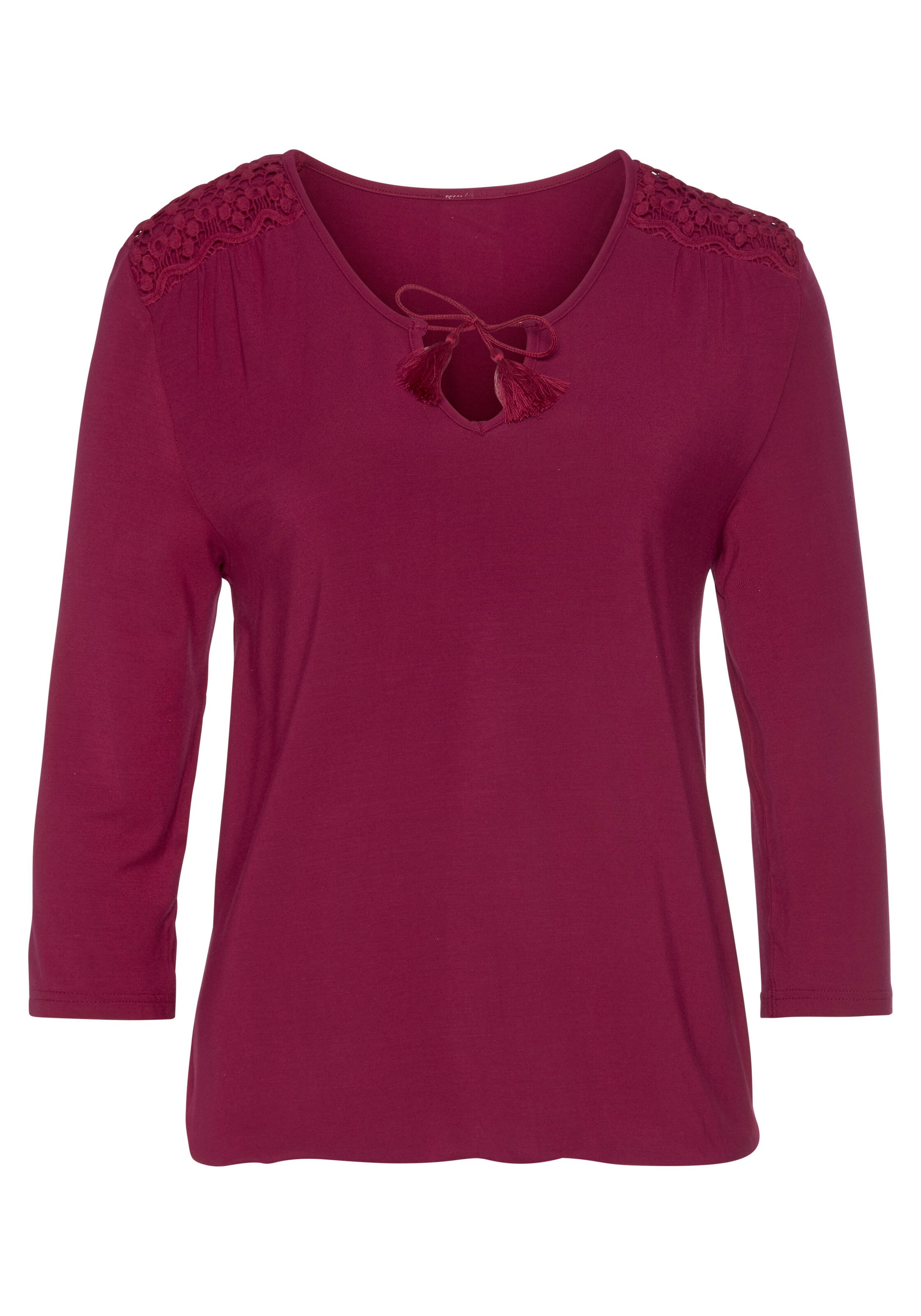 LASCANA Tričko - Ružová: predná strana