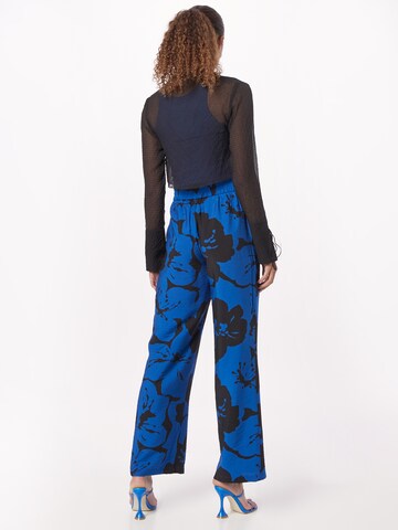 b.young Wide leg Trousers 'BYIBINE' in Blue