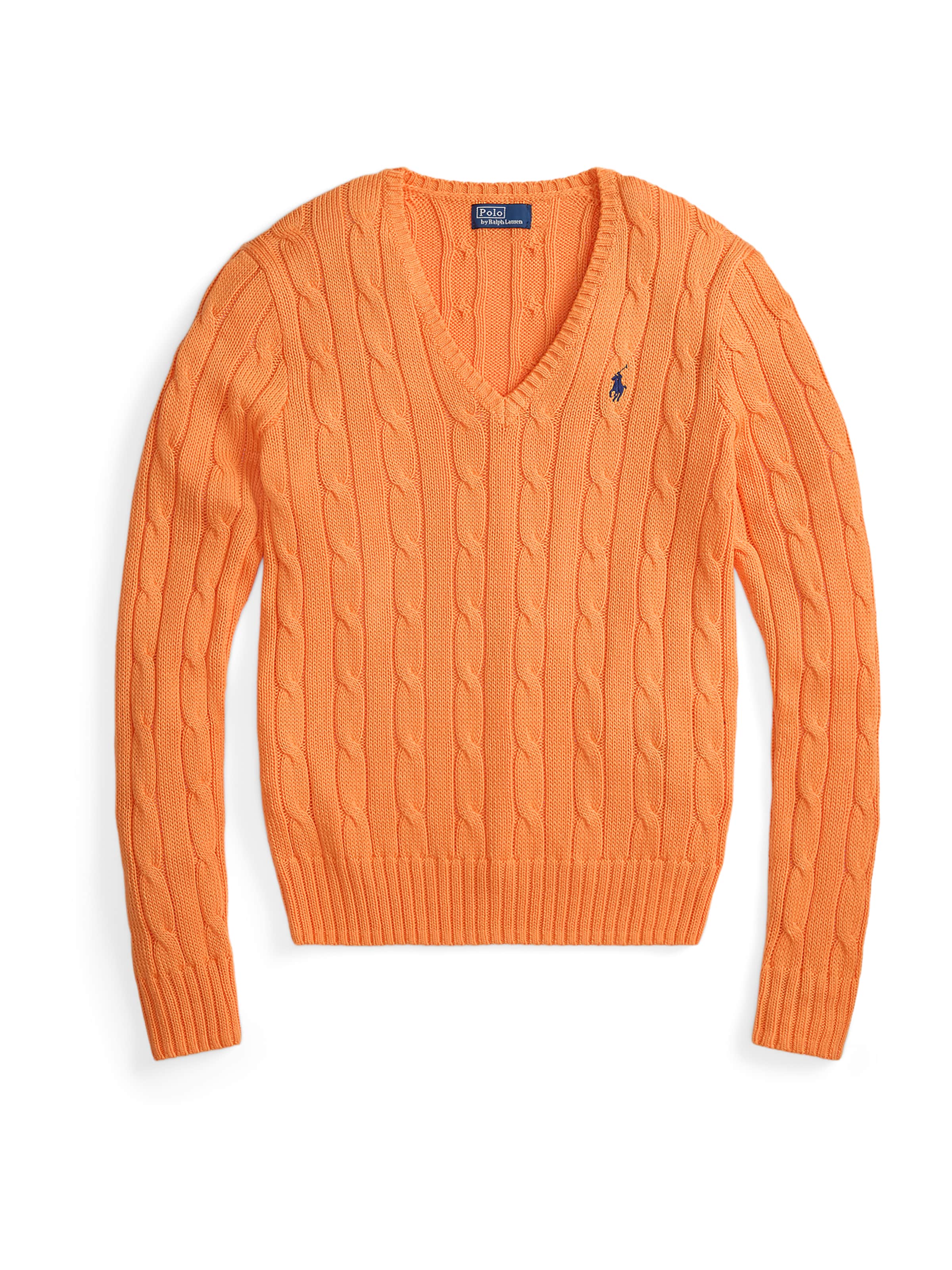 Pullover di Polo Ralph Lauren in arancione: frontale