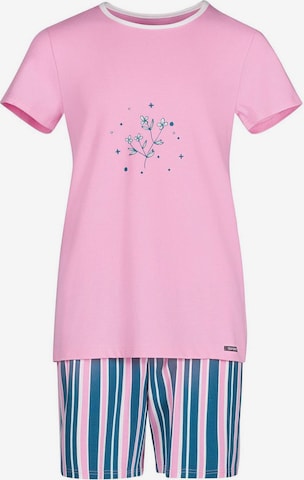 Skiny Pajamas in Pink: front