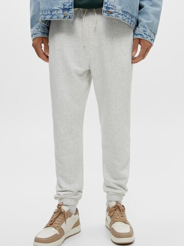 Pull&Bear Tapered Pants in Grey