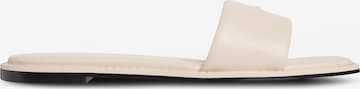 Calvin Klein Pantolette in Beige: Vorderseite