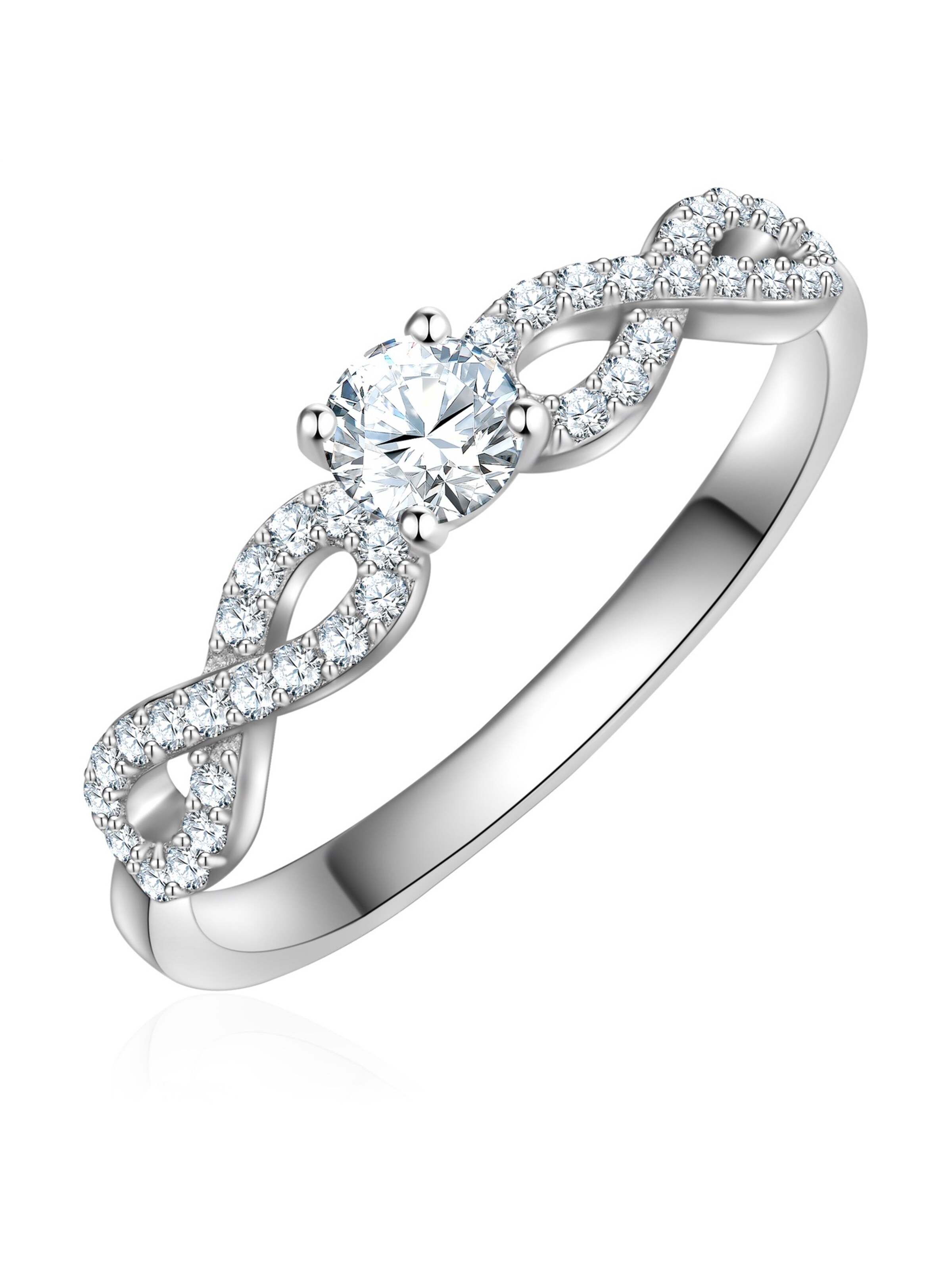 Trilani - Anillo en plata: frente