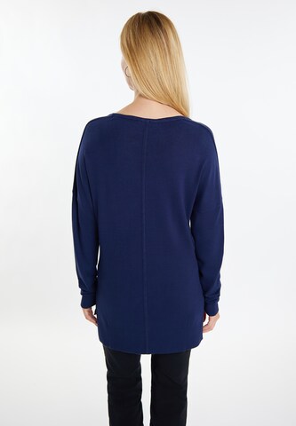 usha BLACK LABEL Pullover 'Nowles' in Blau