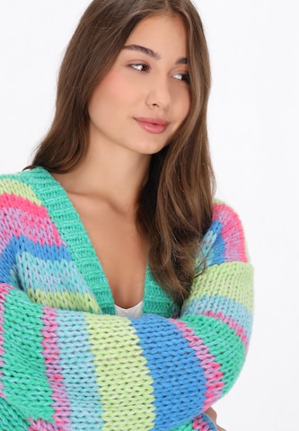 MYMO Gebreid vest in Gemengde kleuren