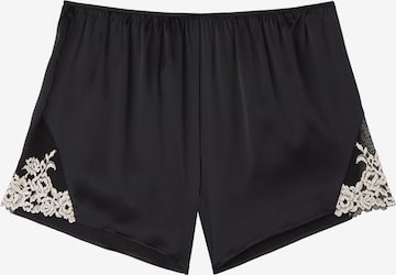 INTIMISSIMI Pajama Pants 'PRETTY FLOWERS' in Black: front