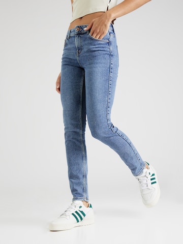 PIECES Regular Jeans 'Holly' in Blauw: voorkant