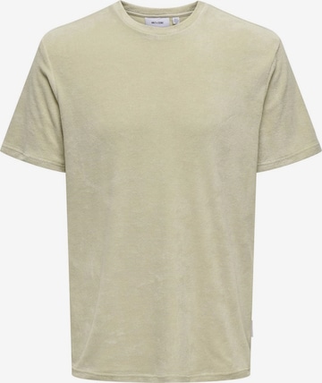 Only & Sons Shirt 'Hellas' in Grey: front