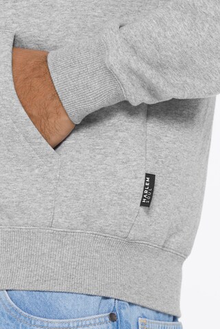 Harlem Soul Zip-Up Hoodie in Grey