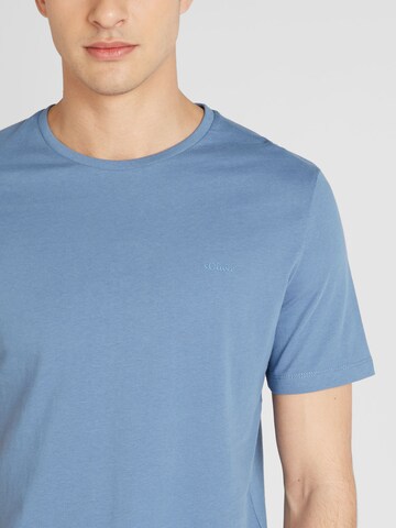 T-Shirt s.Oliver en bleu