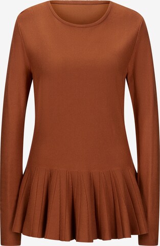 heine Sweater in Brown: front