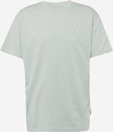 T-Shirt Cleptomanicx en vert : devant