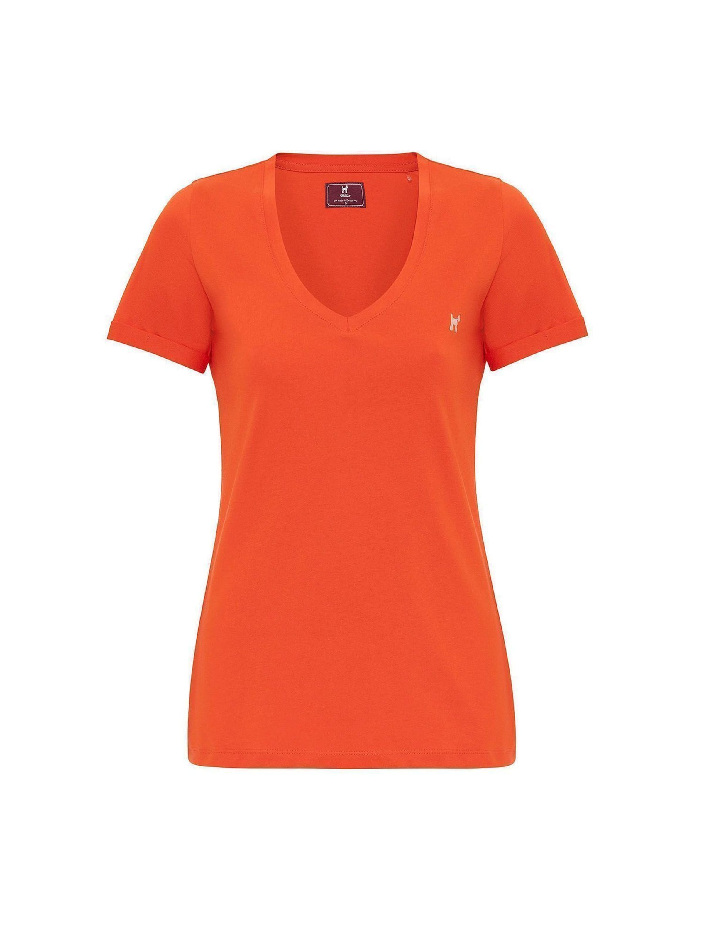 Williot Shirt in Oranje: voorkant