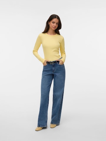 VERO MODA Shirt 'VMChloe' in Yellow: front