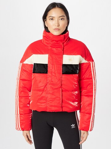 ADIDAS ORIGINALS Winterjas 'Ski Chic ' in Rood: voorkant