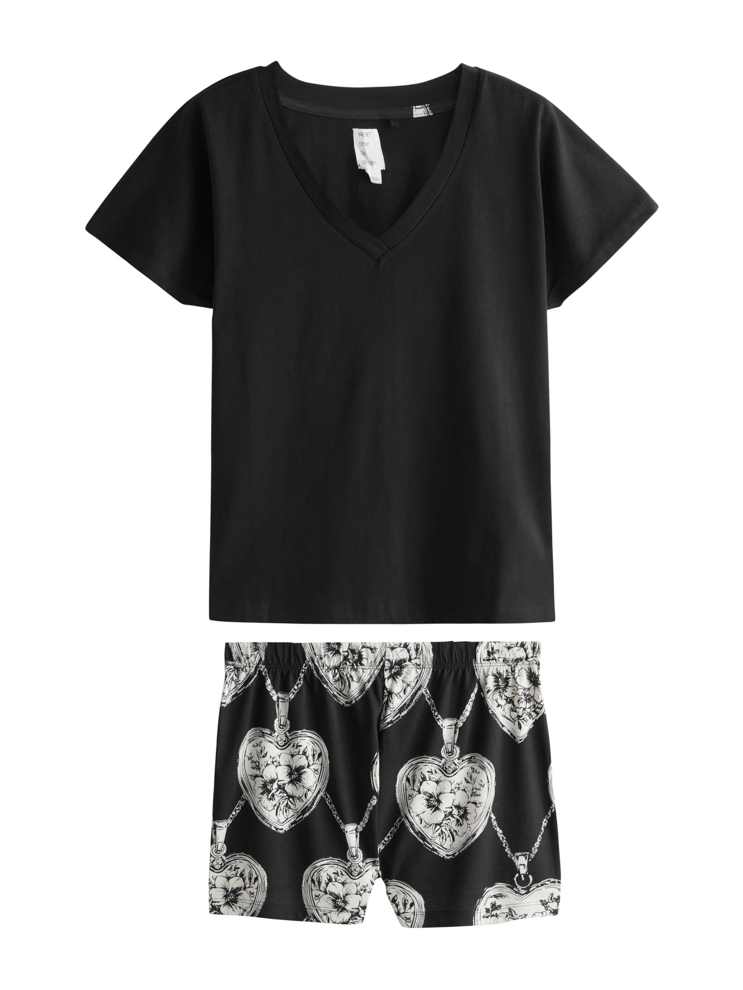 Next Rövidek - fekete: elől