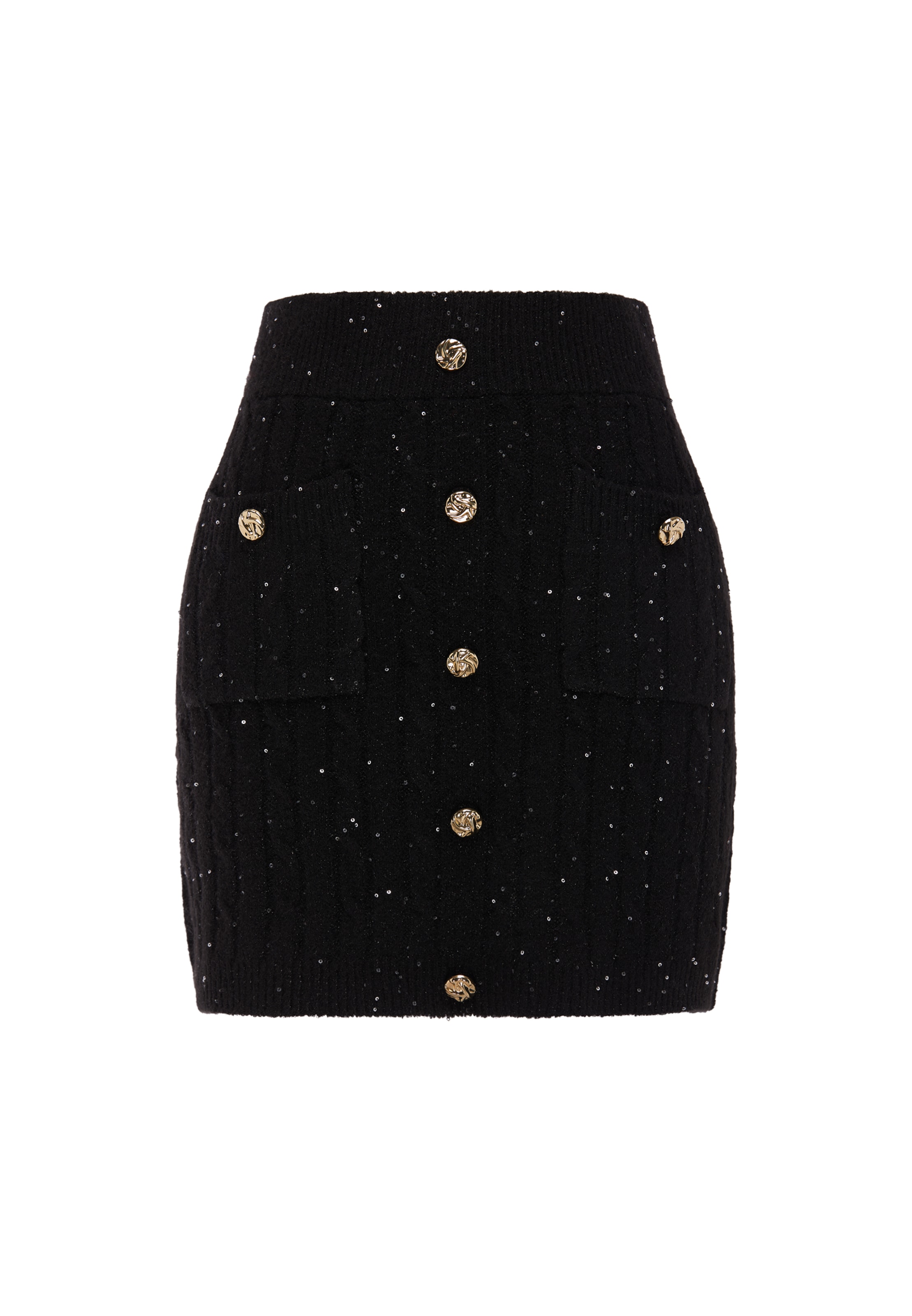 faina Skirt in Black: front