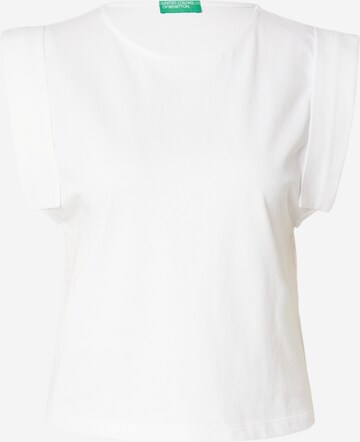 UNITED COLORS OF BENETTON Shirt in White: front