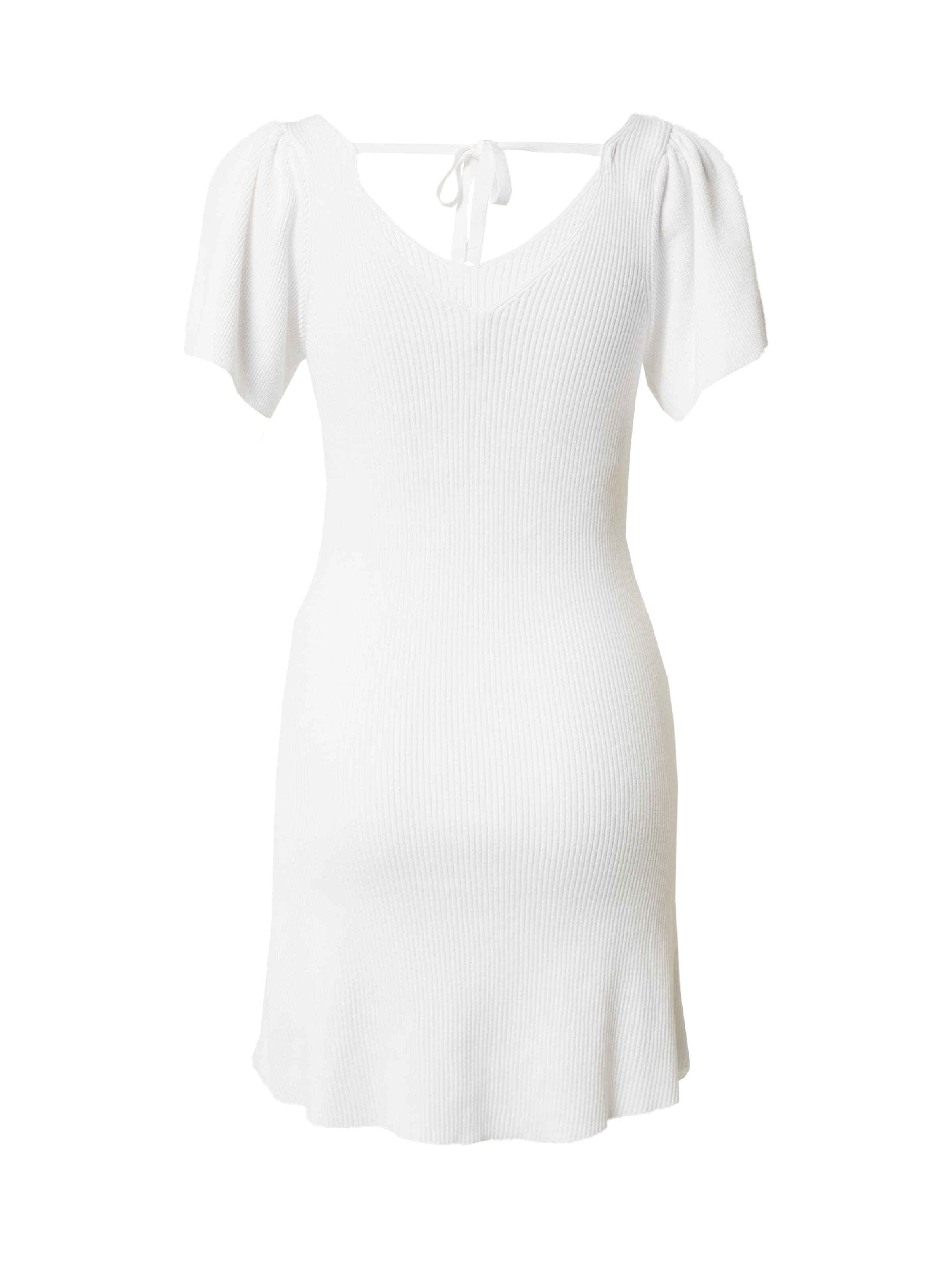 Robes en maille 'LEELO' ONLY en blanc