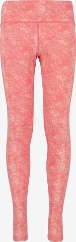 ENDURANCE Skinny Sportbroek 'Konwich' in Oranje: voorkant