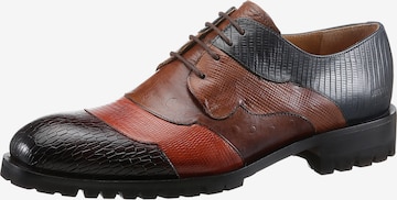 MELVIN & HAMILTON Lace-Up Shoes in Brown: front