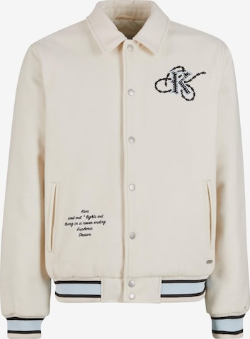 Karl Kani Välikausitakki värissä valkoinen: etupuoli