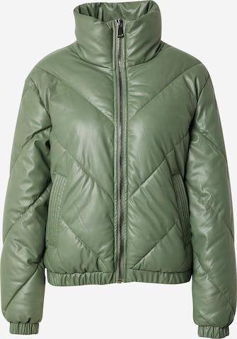 b.young Between-season jacket in Green: front