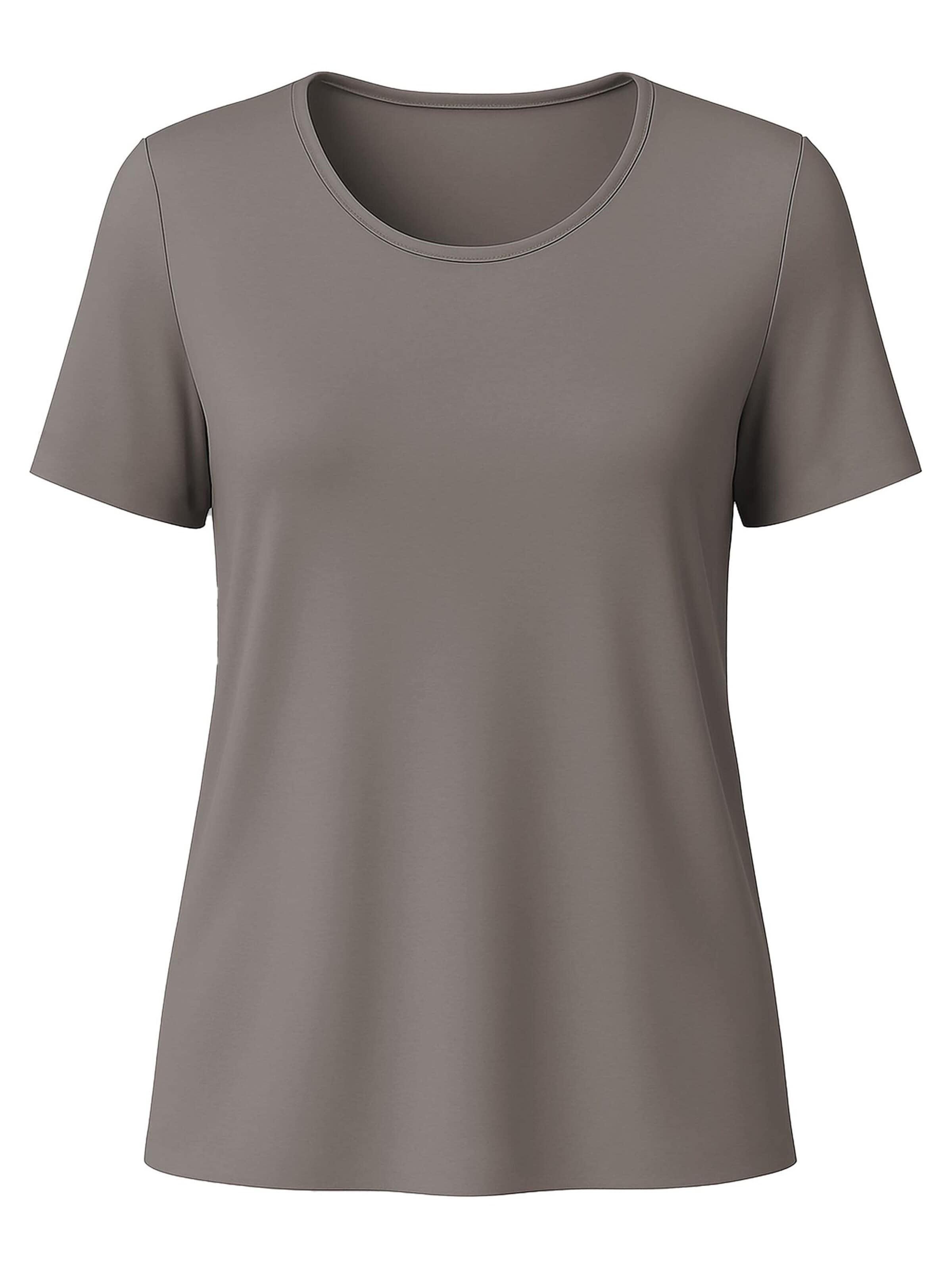 Vivisence Schlafshirt '2201'‌‌ in Grau: Vorderseite