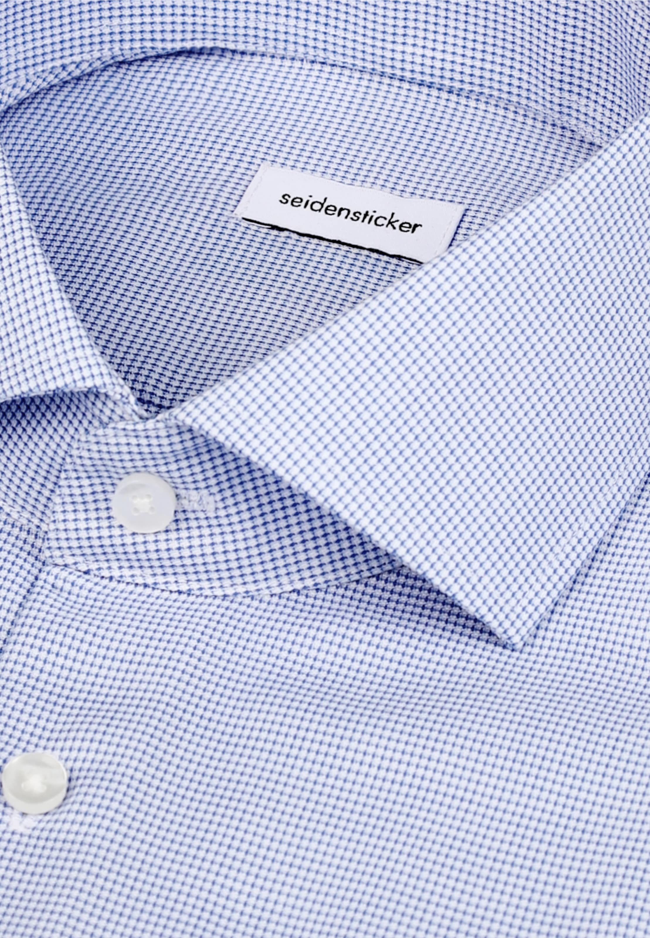 SEIDENSTICKER Regular fit Business shirt in Blue