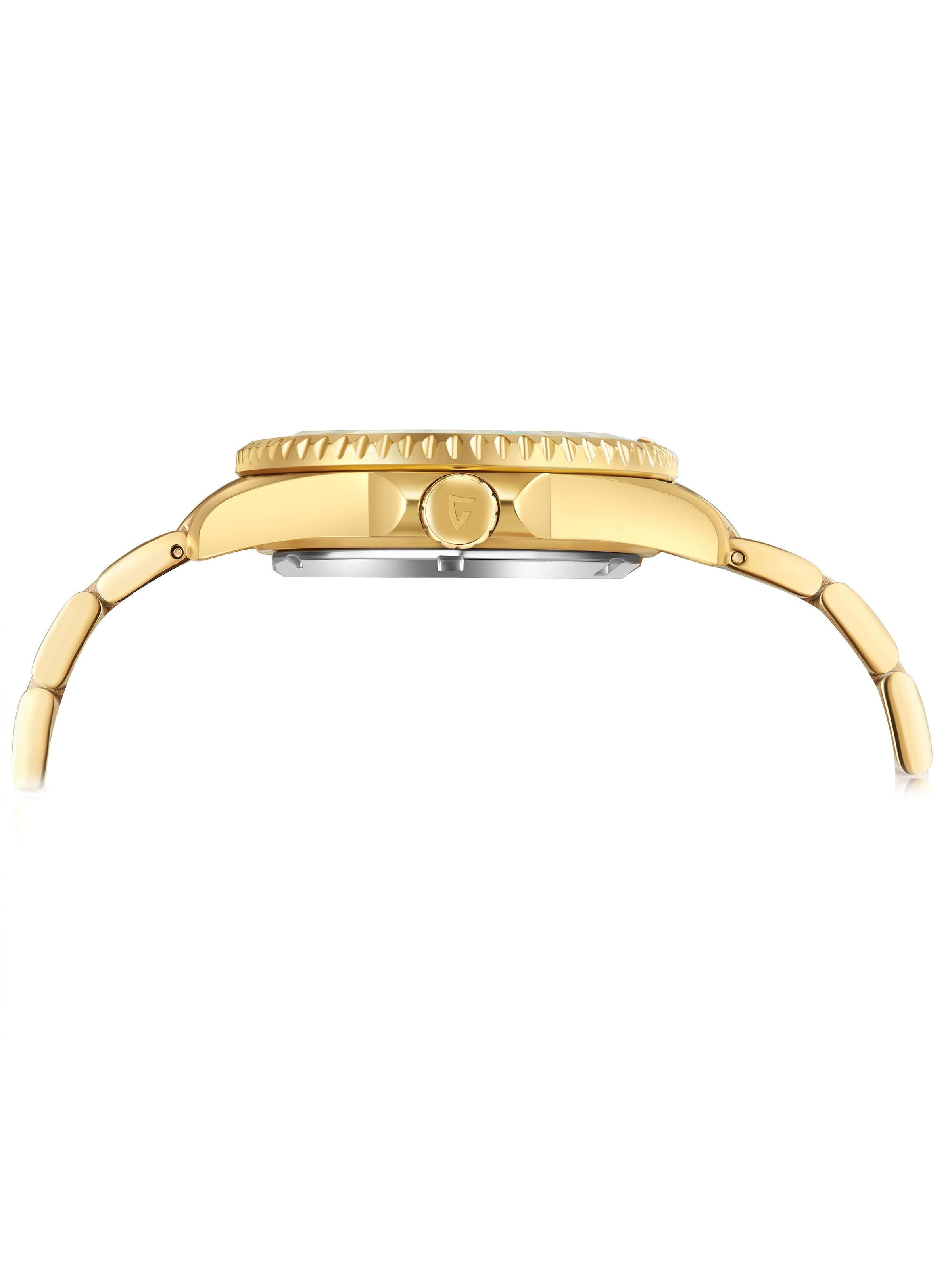 Gigandet Analog Watch 'SEA GROUND' in Gold