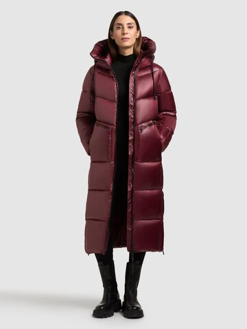 khujo Wintermantel 'Tonia' in Rood