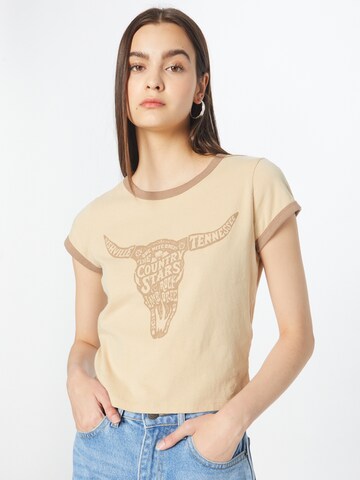 HOLLISTER Skjorte i beige: forside