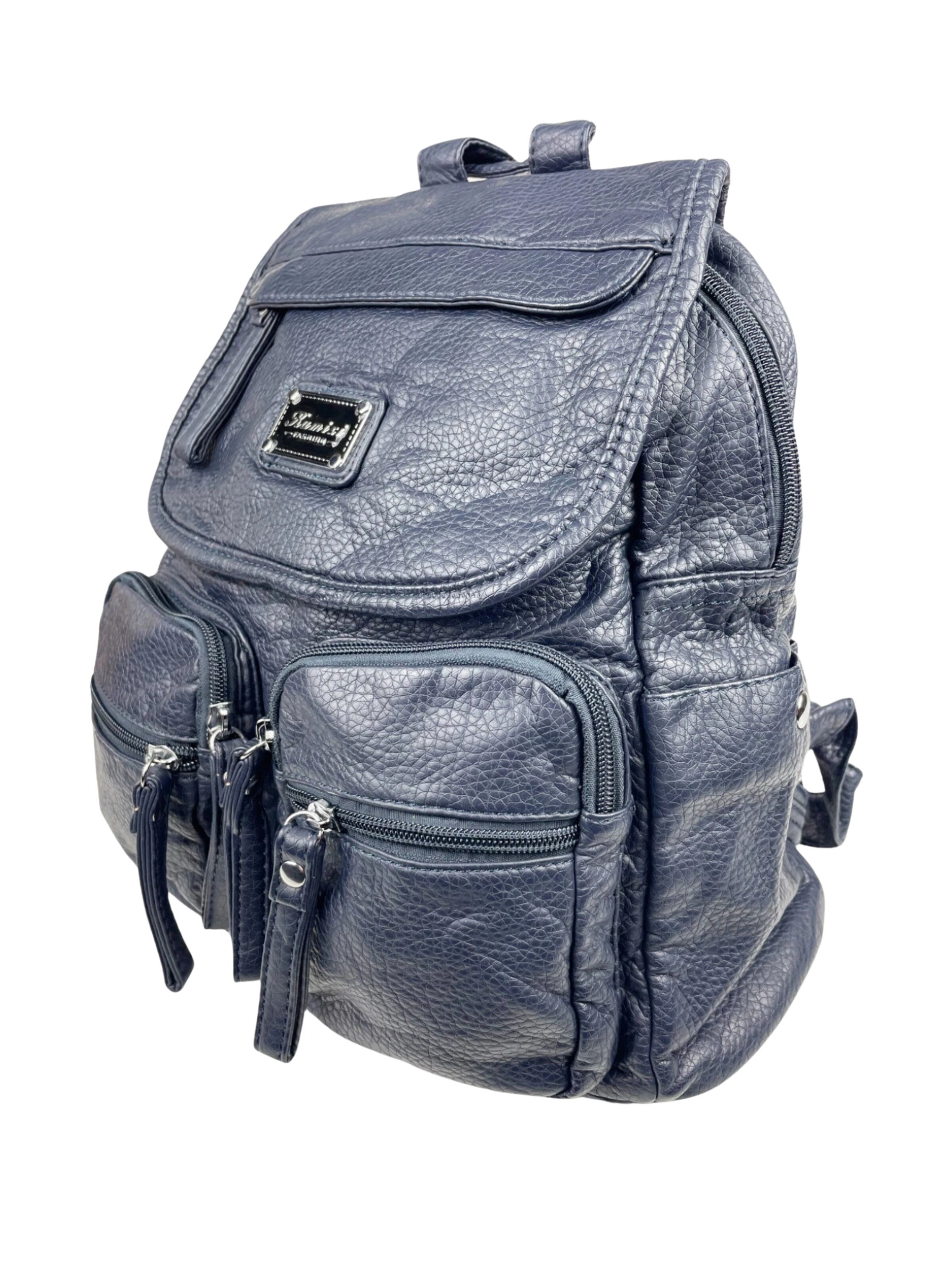 Kumixi Backpack in Blue: front