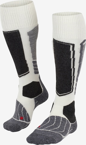 FALKE Athletic Socks 'SK1 Comfort' in White: front