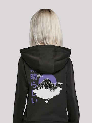 Pull-over 'Mount Fuji' F4NT4STIC en noir