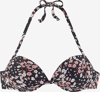 LASCANA Hauts de bikini en mélange de couleurs / noir, Vue avec produit