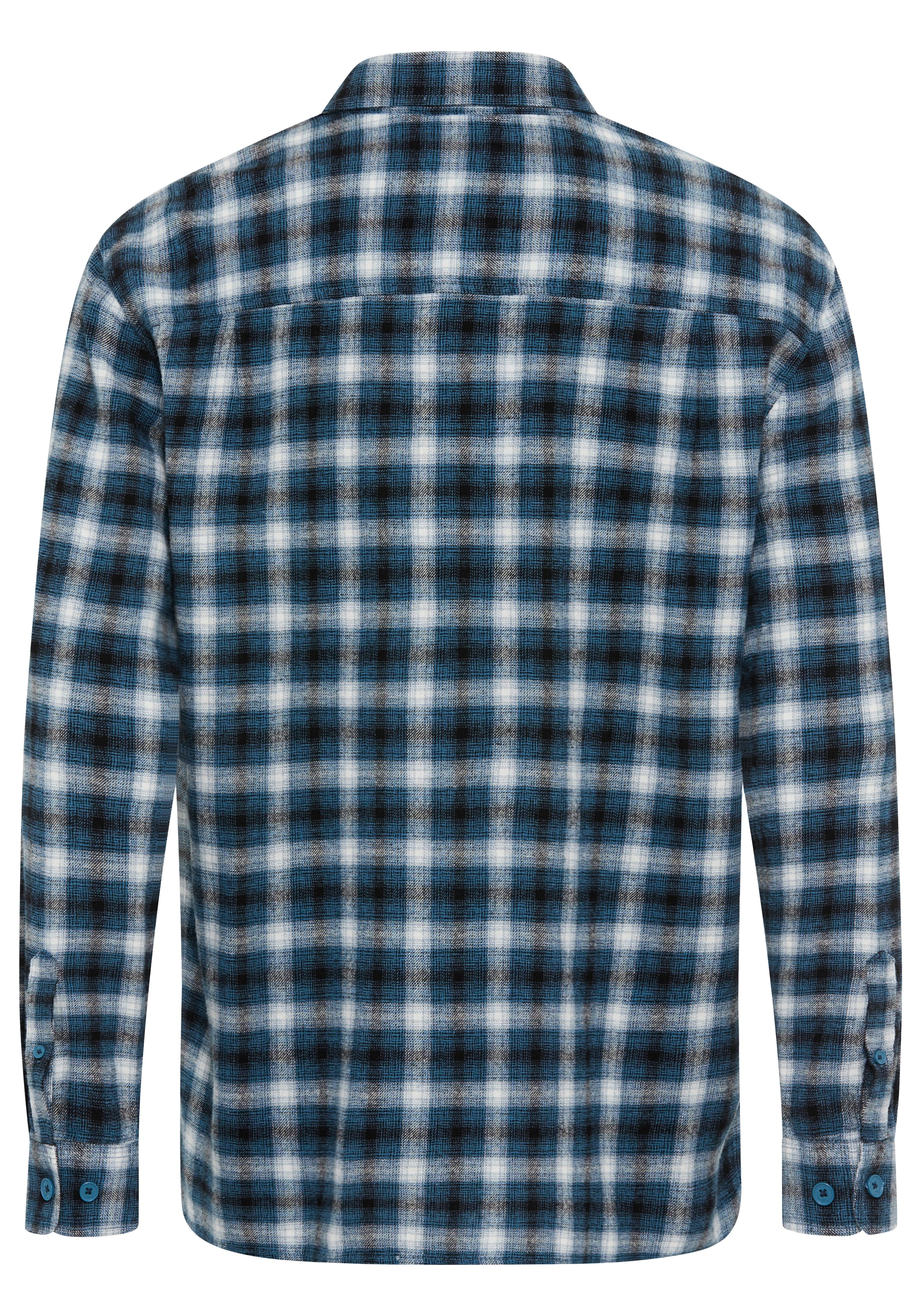Man's World Regular Fit Hemd in Blau