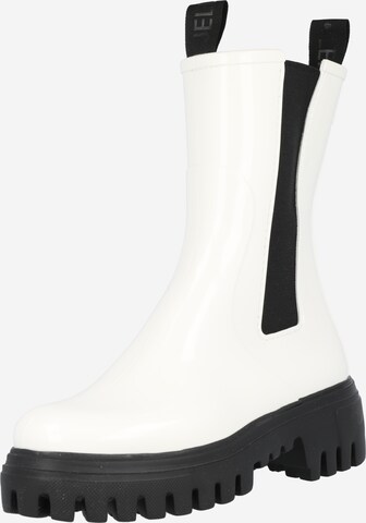 LEMON JELLY Rubber Boots 'City' in White: front