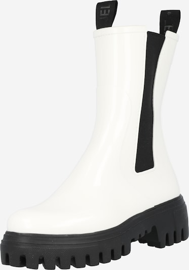 LEMON JELLY Rubber Boots 'City' in Black / White, Item view