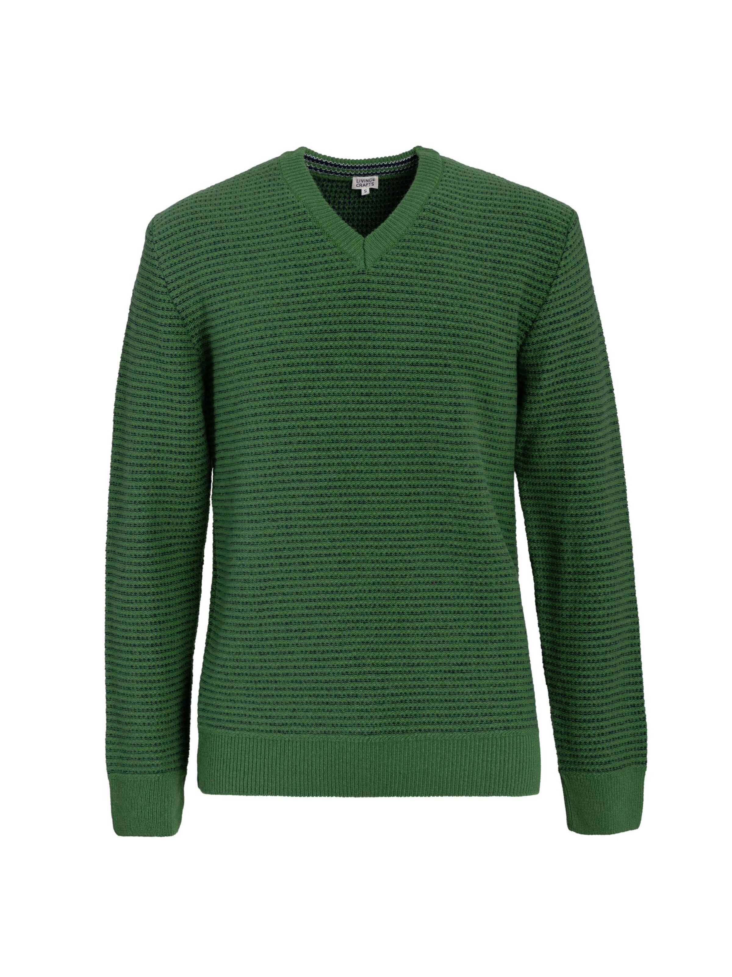 Living Crafts Sweater 'PIERCE' in L in Green, Item view