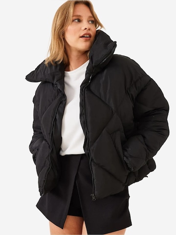 Bianco Lucci Winterjas in Zwart