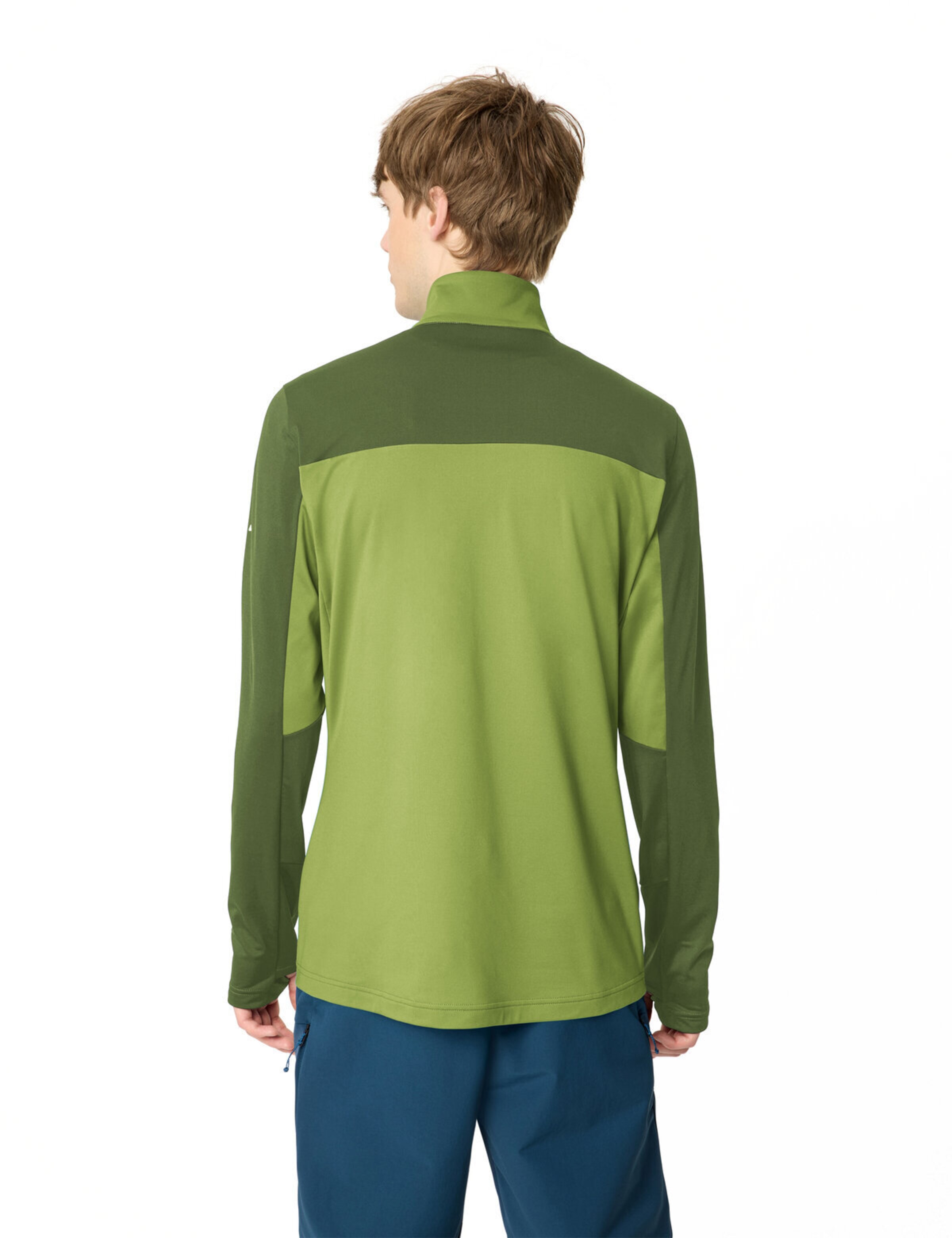 VAUDE Sports sweater 'Livigno' in Green