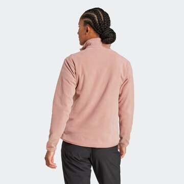 ADIDAS TERREX Functionele fleece jas 'Multi Essentials' in Roze