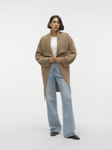 VERO MODA Knit cardigan in Beige