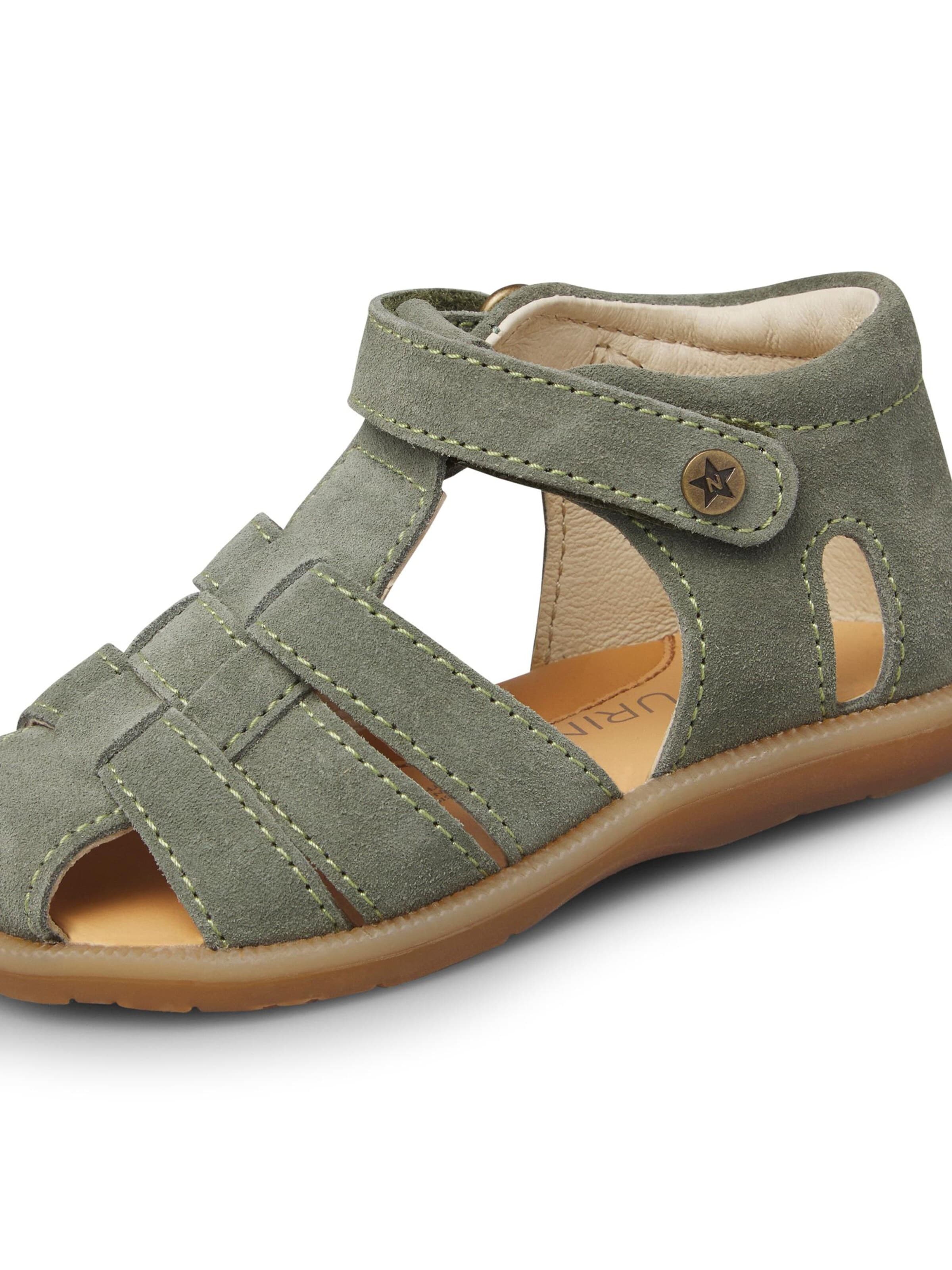NATURINO Open shoes 'Zaffiro' in Green