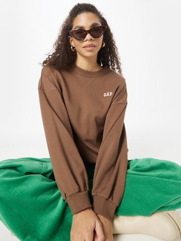 GAP Sweatshirt 'JAPAN' i brun: framsida