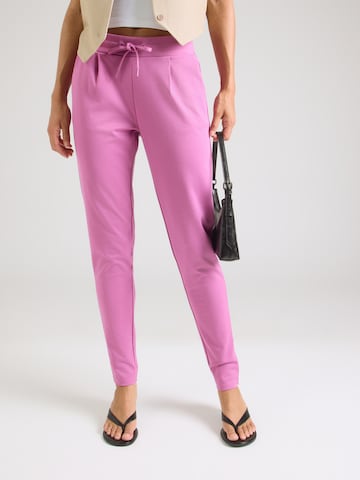 Coupe slim Pantalon à pince 'IHKate' ICHI en violet : devant