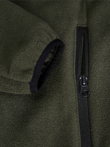 Jachetă  fleece 'Hyper' de la Jack & Jones Junior pe verde